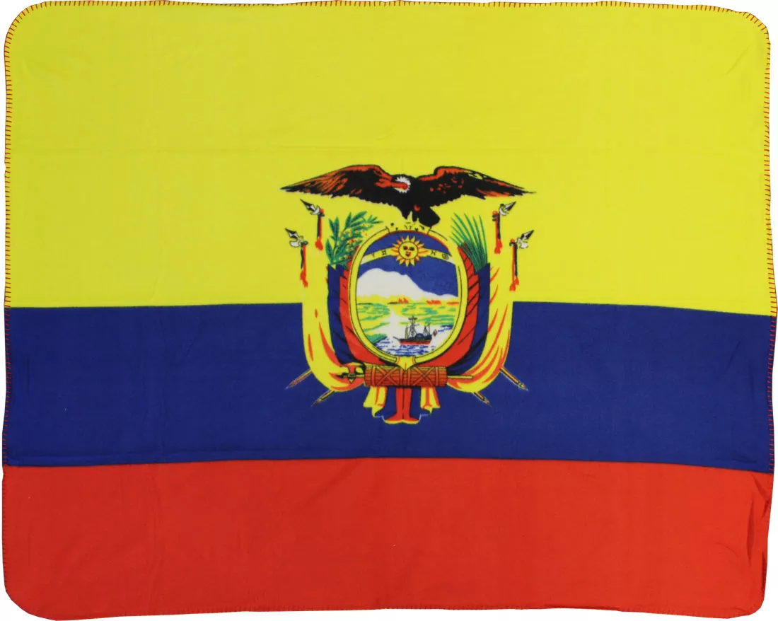 Ecuador Fleece Blanket