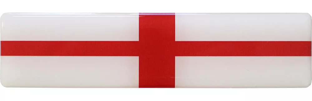 England (St. George) Long Domed Sticker