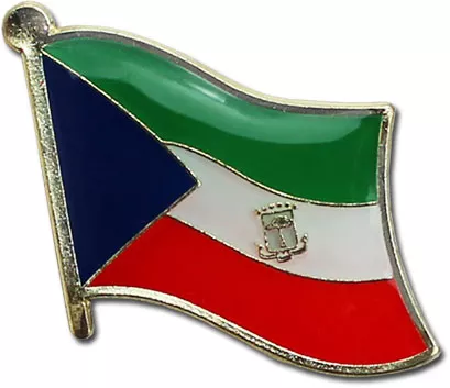 Equatorial Guinea Flag Lapel Pin