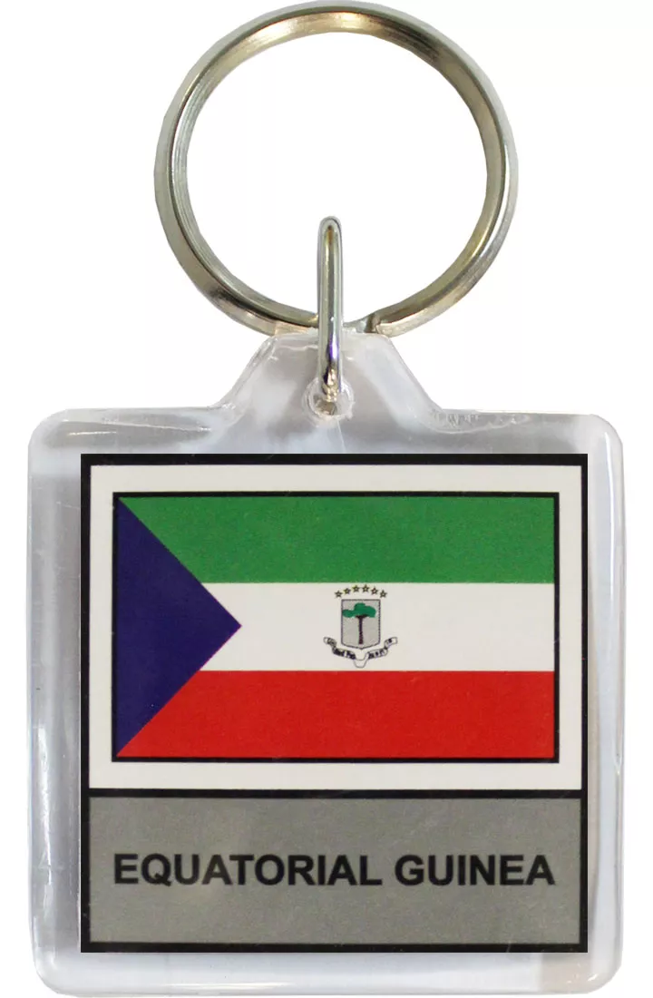 Equatorial Guinea Keyring