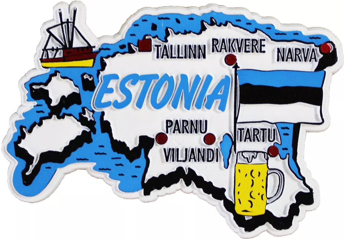 Estonia Magnet