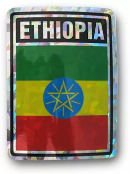 Ethiopia Reflective Decal