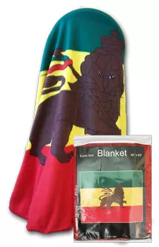 Ethiopia w/lion Blanket