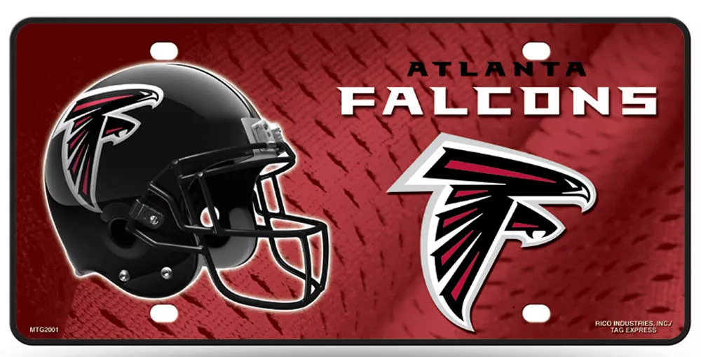 Atlanta Falcons NFL License Plate