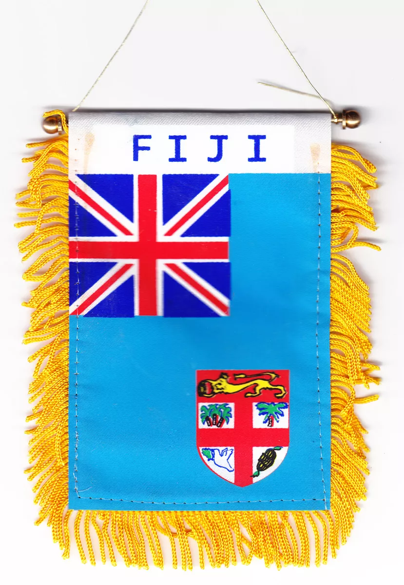 Fiji Window Hanging Flag