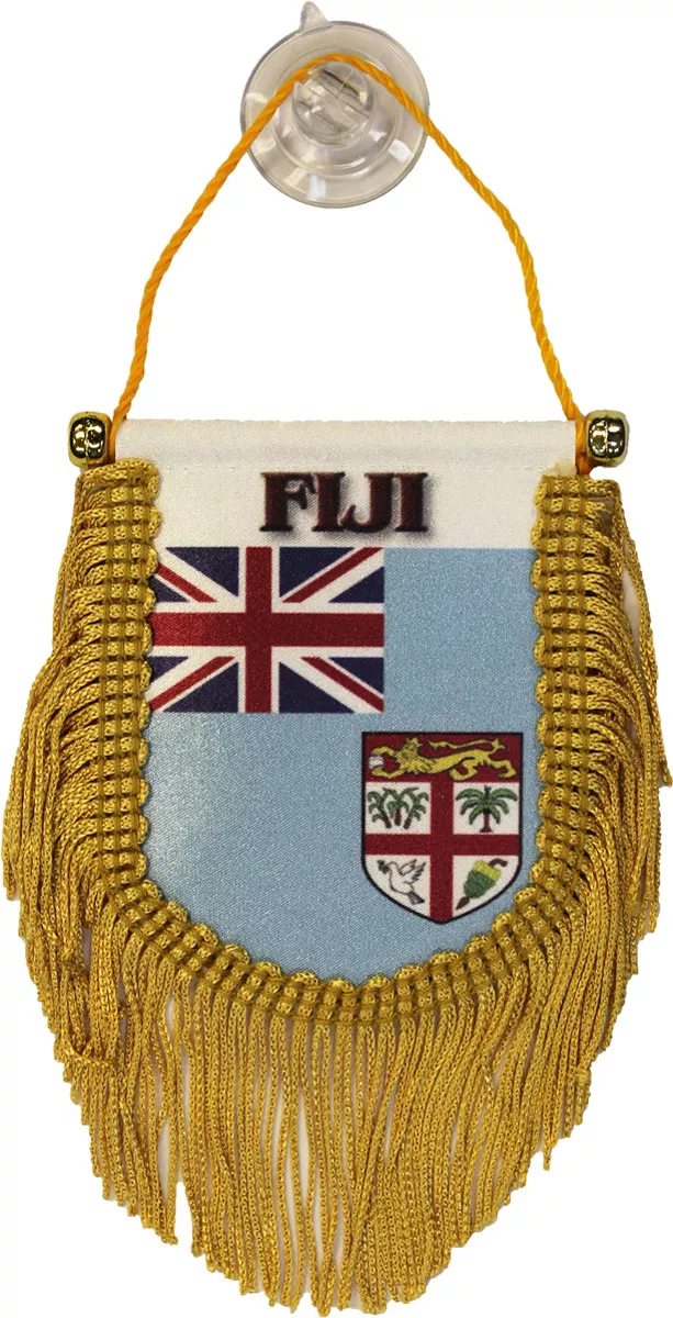 Fiji Window Hanging Flag (Shield)