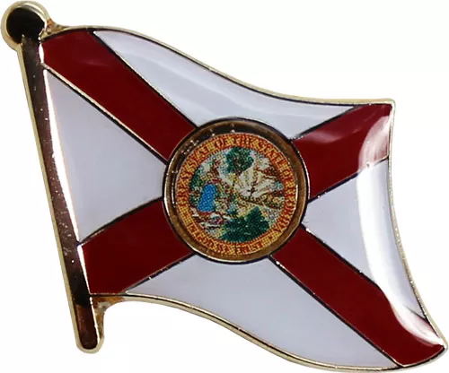 Florida Flag Lapel Pin