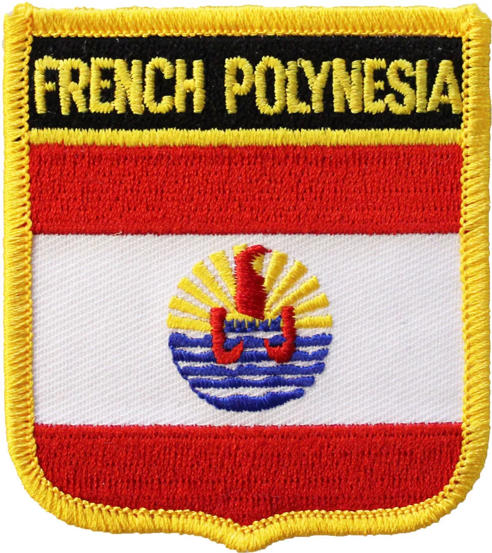 French Polynesia Shield Patch