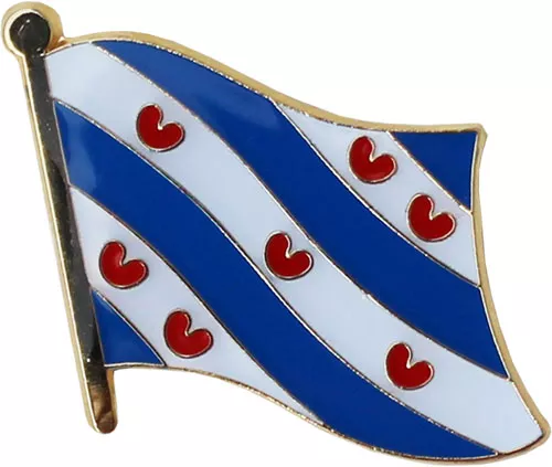 Friesland Flag Lapel Pin