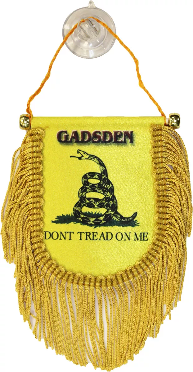 Gadsden Window Hanging Flag (Shield)