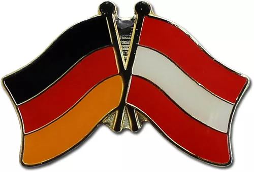 Germany Austria Friendship Pin