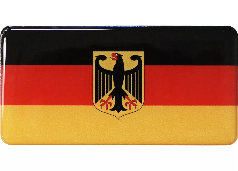 Germany Domed Sticker (Eagle)