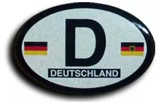 Germany Oval Decal