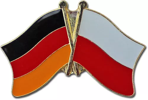 Germany Poland (Plain) Friendship Pin