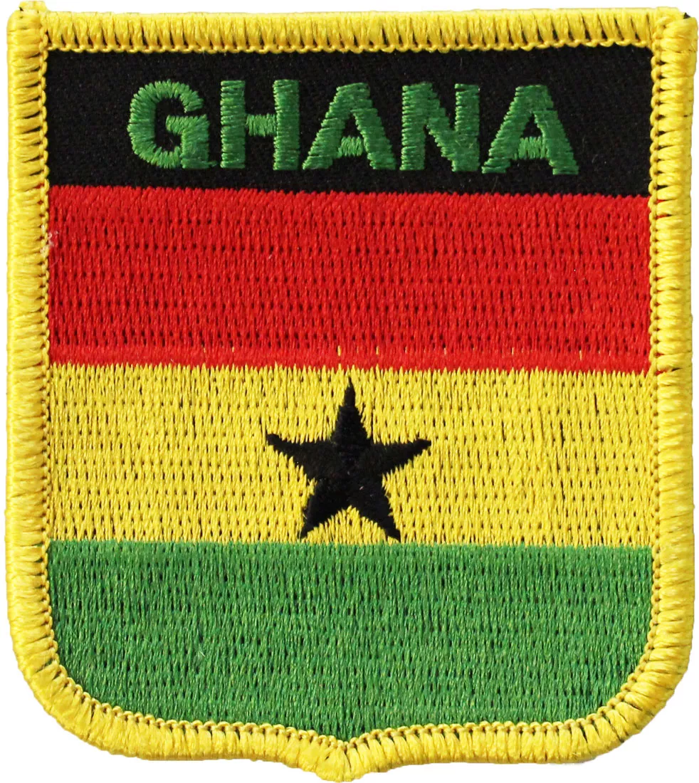 Ghana Shield Patch