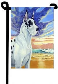 Great Dane (Dreams) - 11"x15" 2-Sided Garden Banner