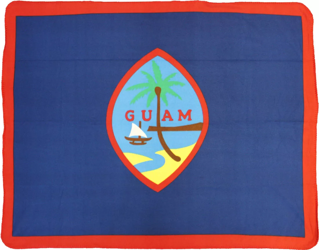 Guam Fleece Blanket