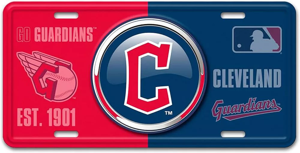 Cleveland Guardians MLB License Plate