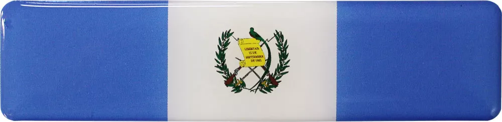 Guatemala Long Domed Sticker