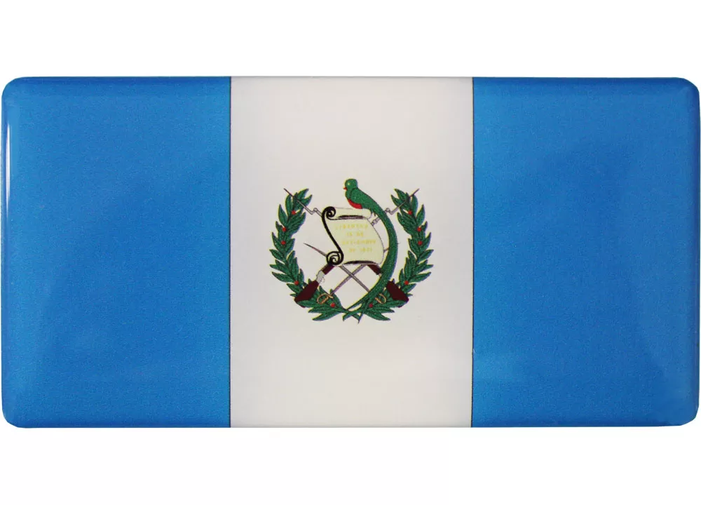 Guatemala Domed Sticker