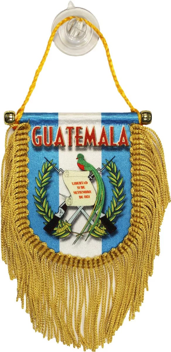 Guatemala Window Hanging Flag (Shield)
