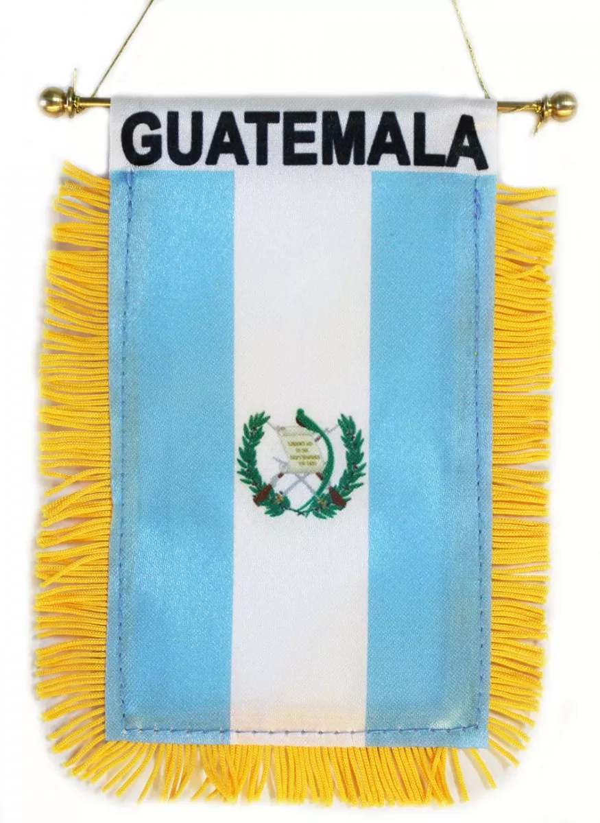 Guatemala Window Hanging Flag