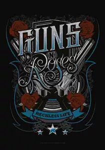 Guns N' Roses Textile Poster (Reckless Life)