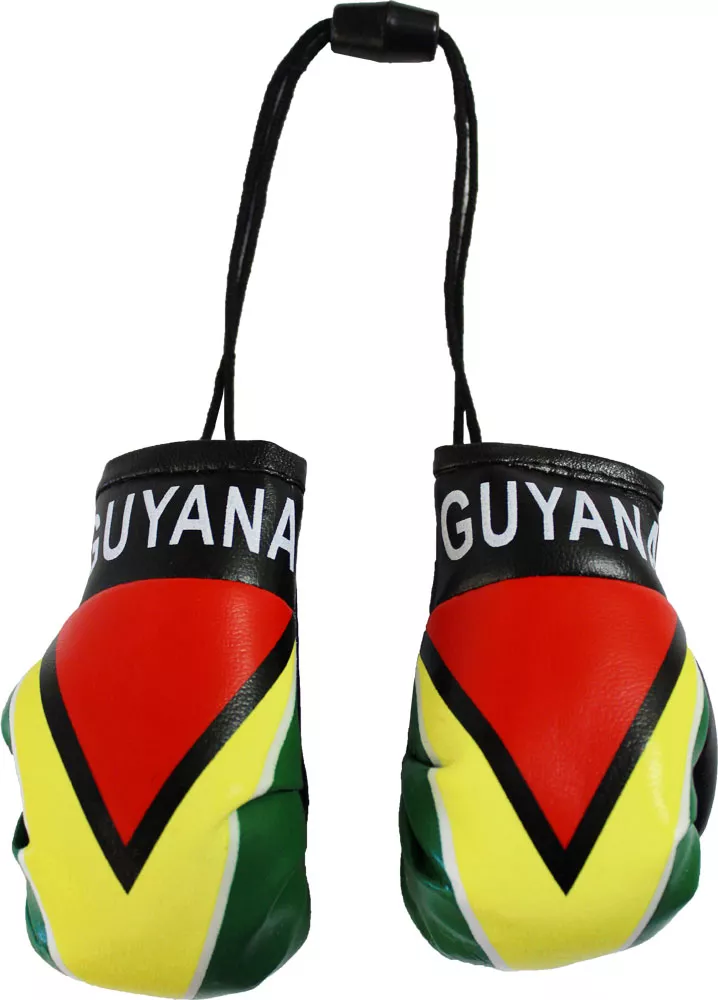 Guyana Mini Boxing Gloves