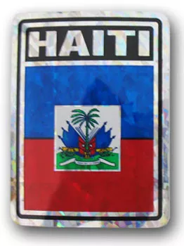 Haiti Reflective Decal