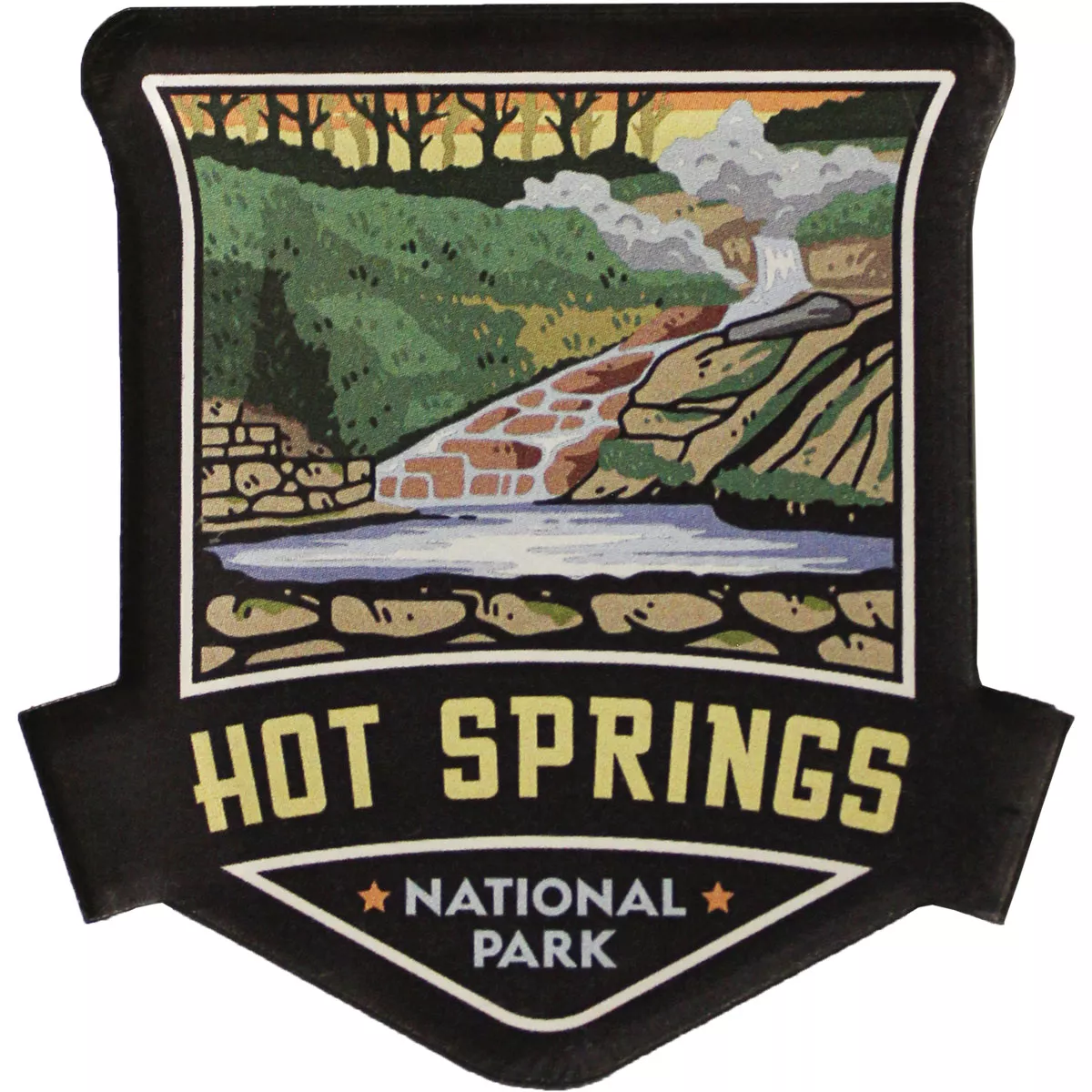 Hot Springs National Park Acrylic Magnet