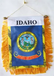 Idaho Window Hanging Flag