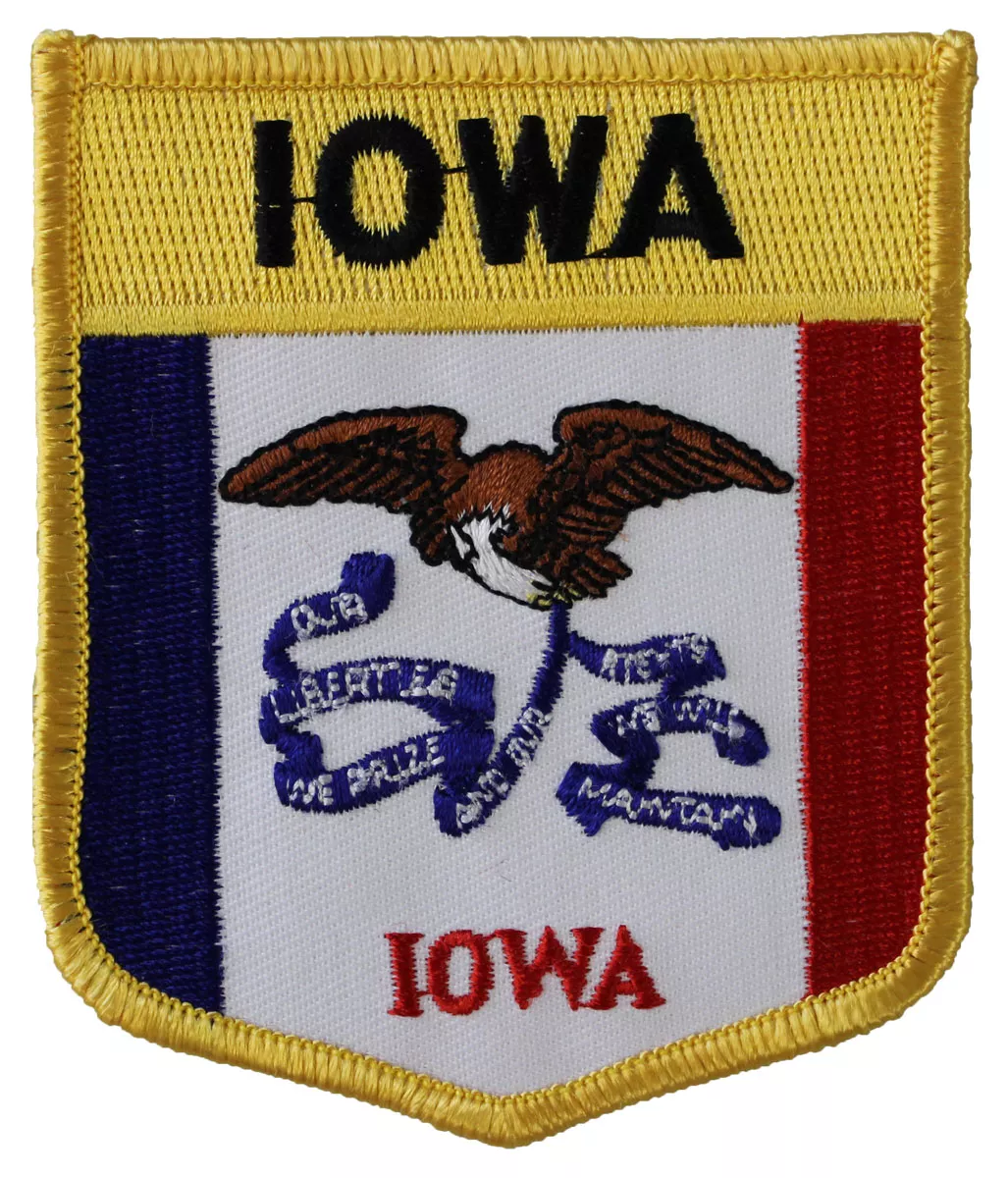Iowa Shield Patch