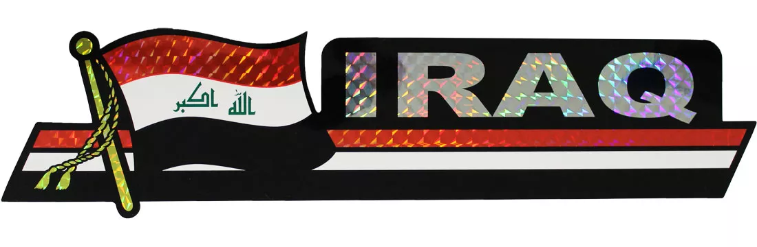 Iraq Bumper Sticker (2008)