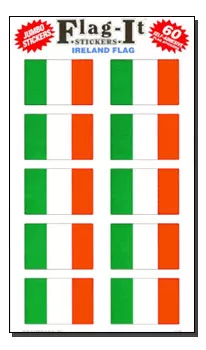 Ireland 60 Count Sticker Pack
