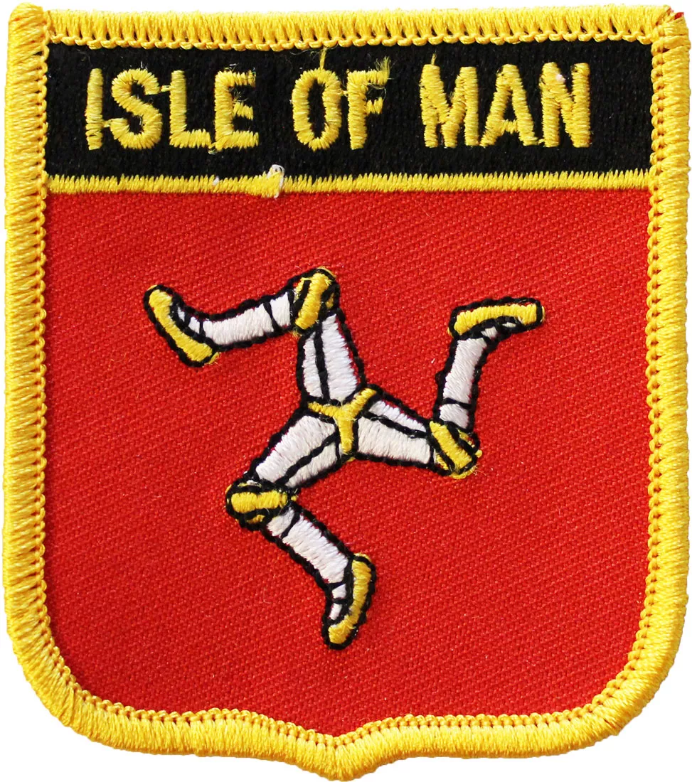 Isle of Man Shield Patch