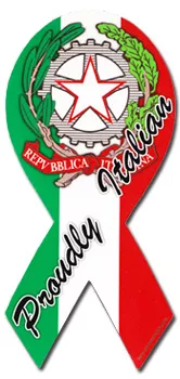 Italy Magnet - 4" x 8" Ribbon Magnet