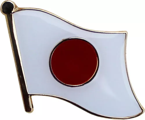 Japan Flag Lapel Pin