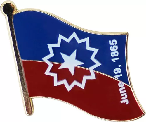 Juneteenth Flag Lapel Pin