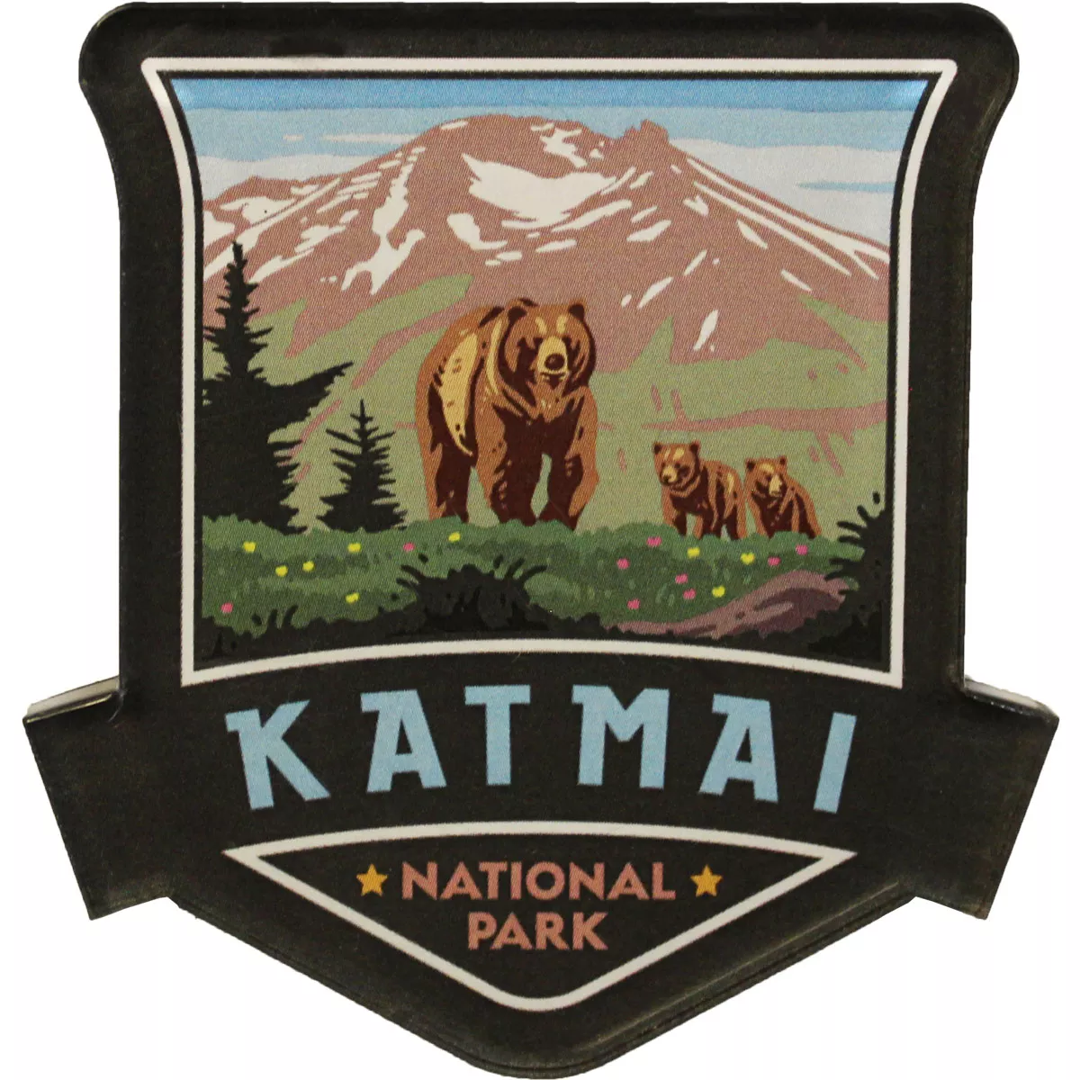 Katmai National Park Acrylic Magnet