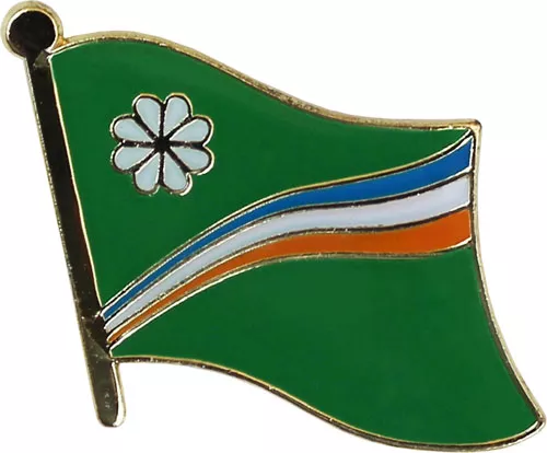 Kwajalein Atoll Flag Lapel Pin