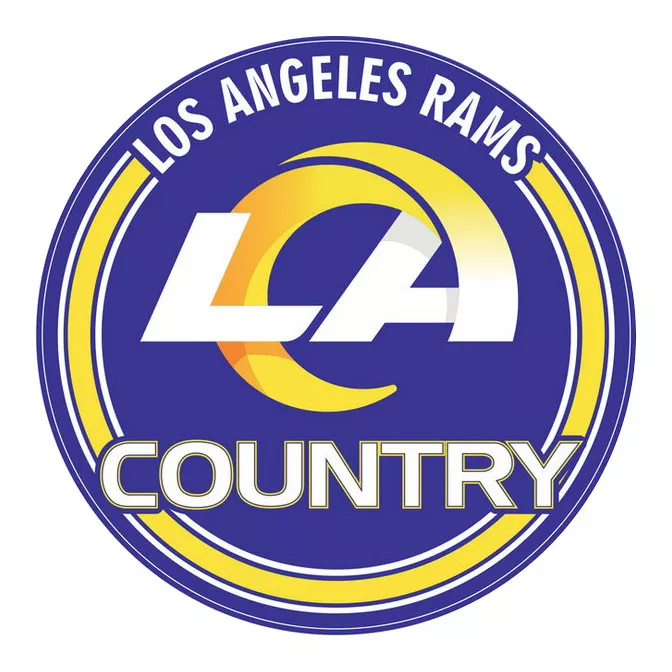 Los Angeles Rams - 8" NFL Magnet