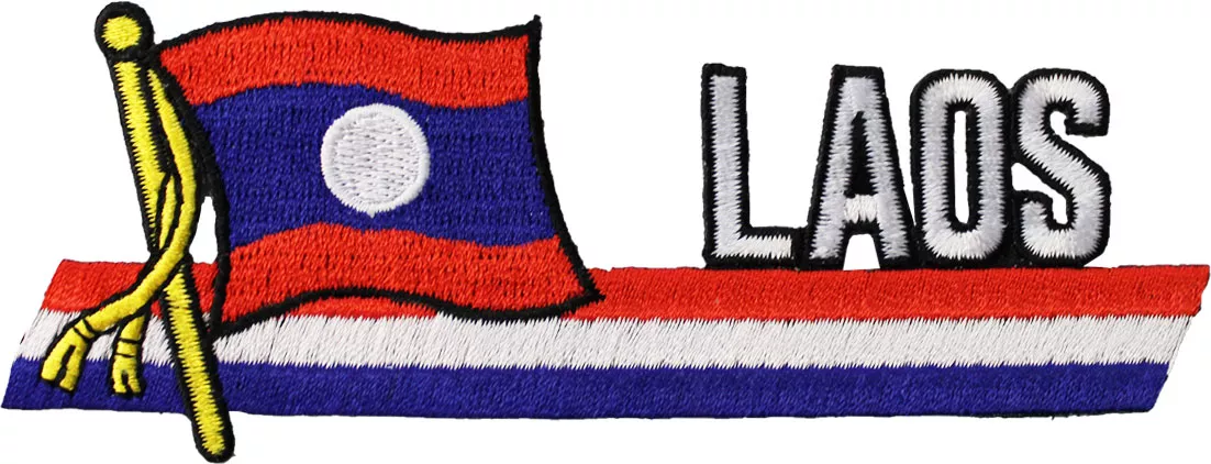 Laos Cut-Out Patch