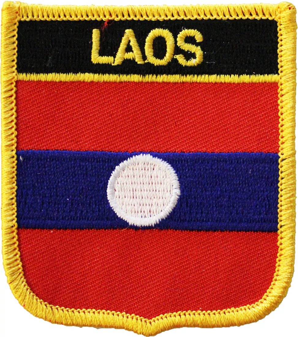 Laos Shield Patch