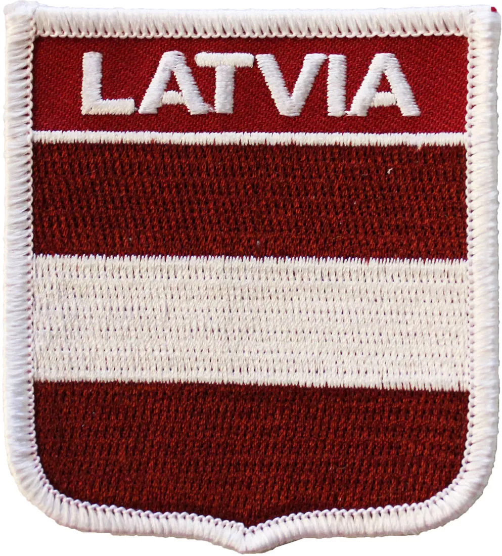 Latvia Shield Patch