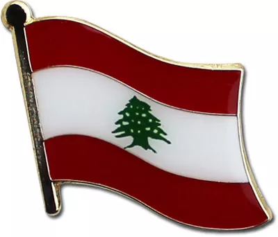 Lebanon Flag Lapel Pin