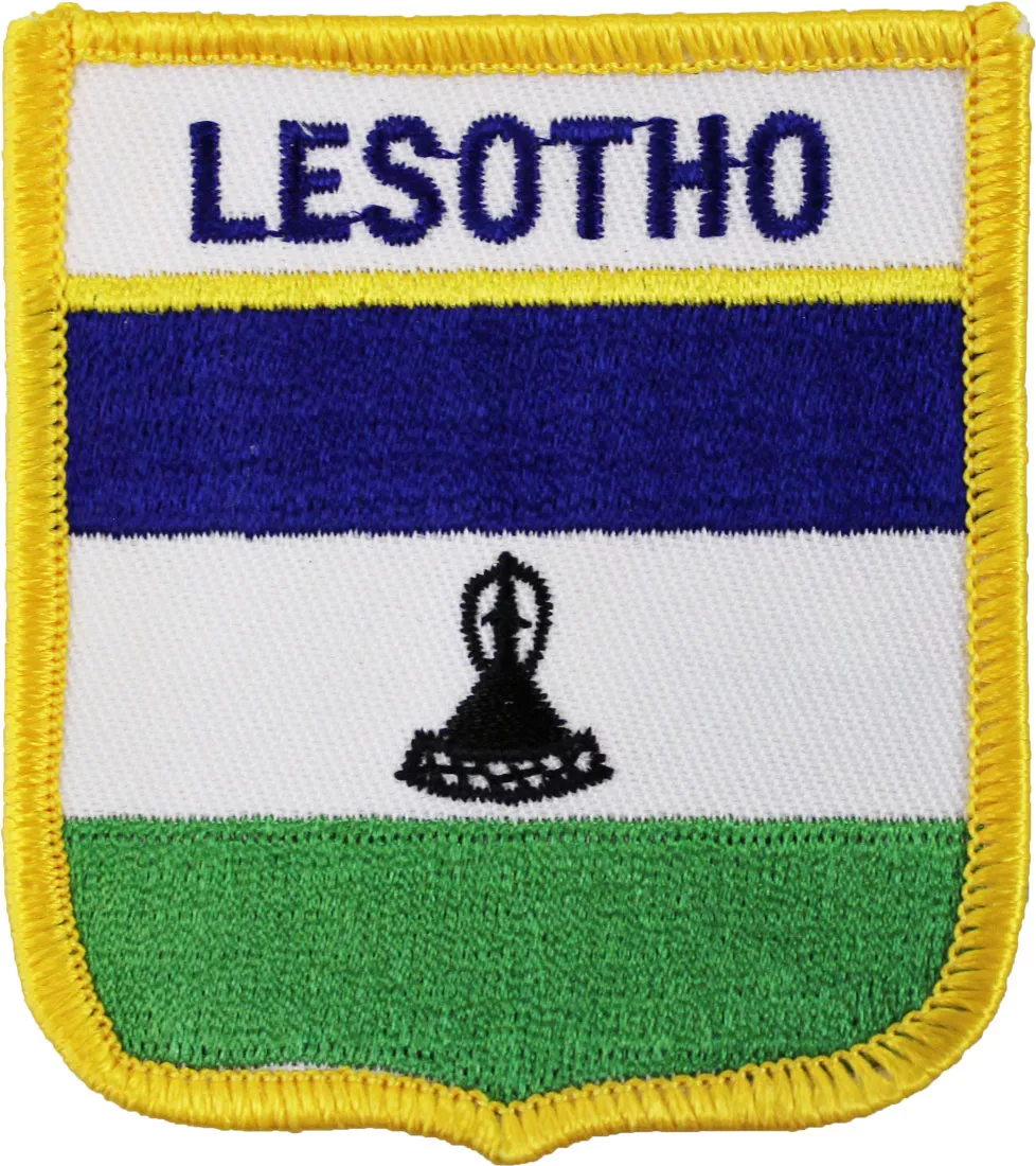 Lesotho Shield Patch