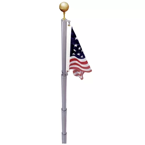 21' Aluminum In-Ground Pole (Telescoping)