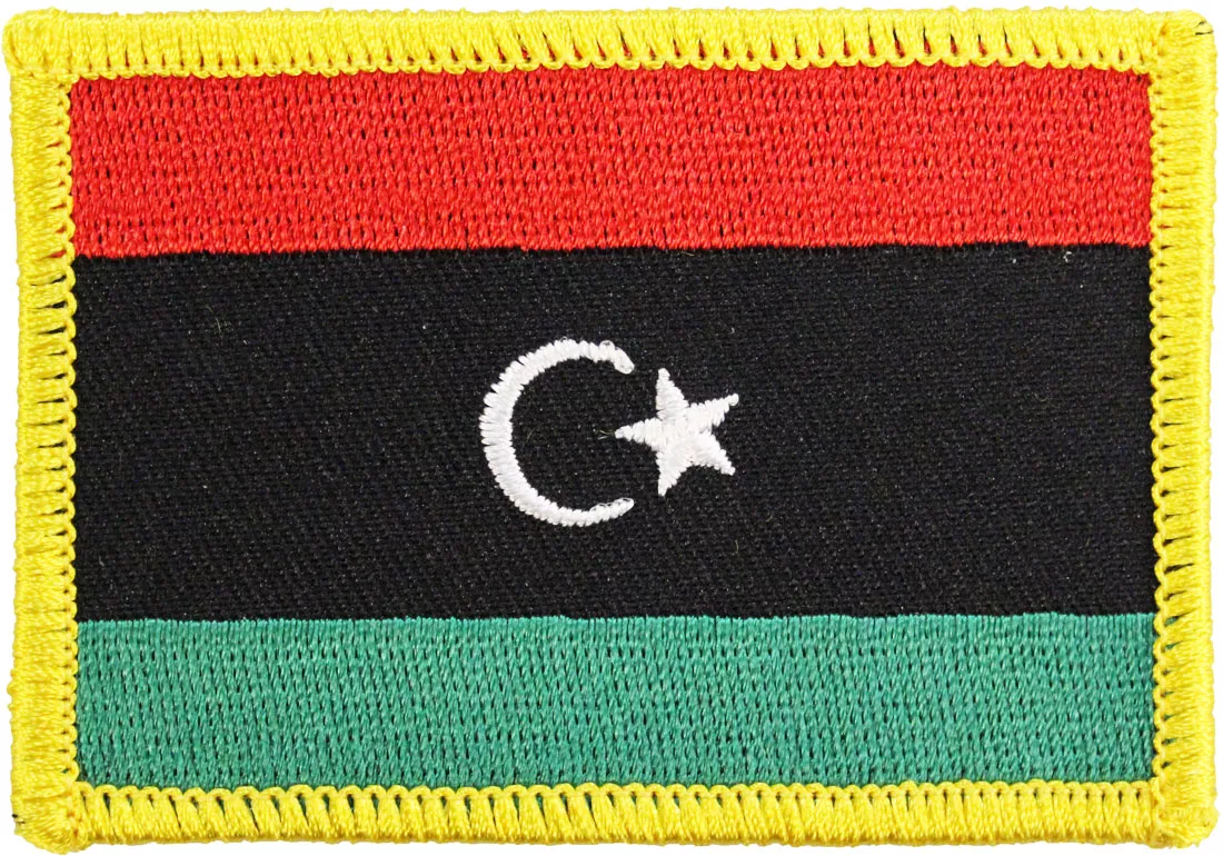 Libya Rectangular Patch