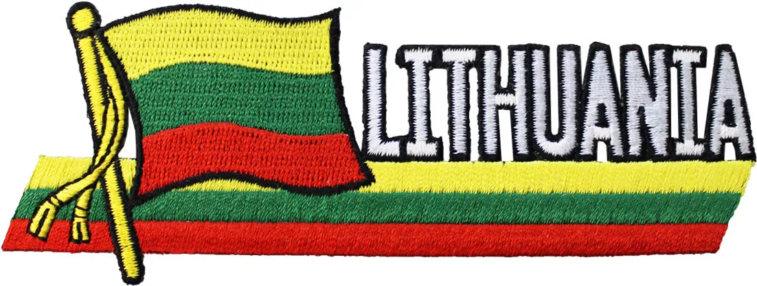 Lithuania Cut-Out Patch