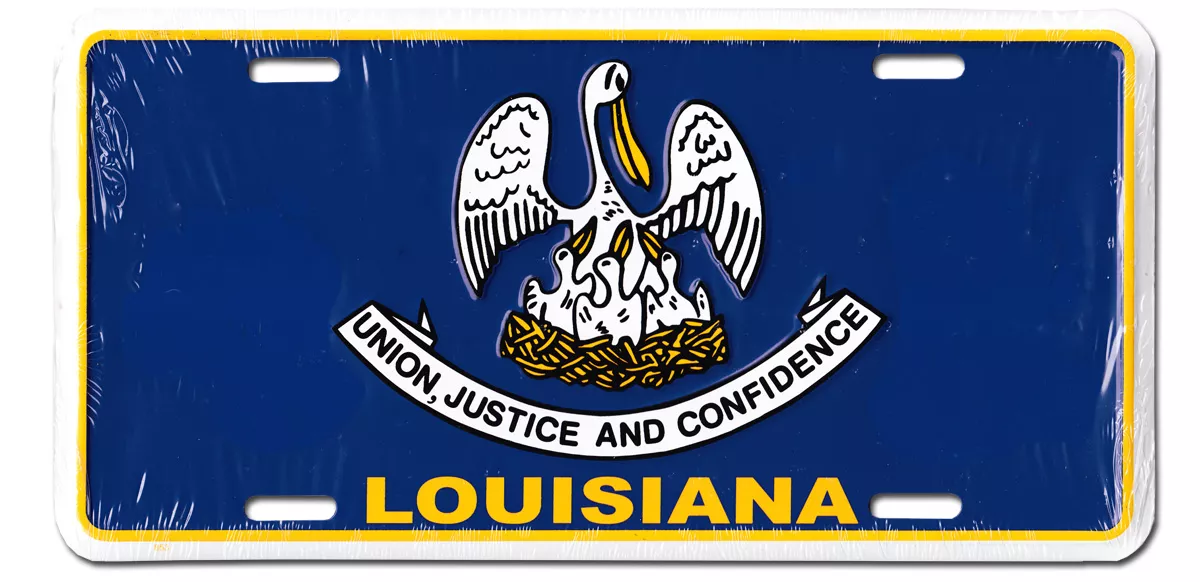Louisiana License Plate